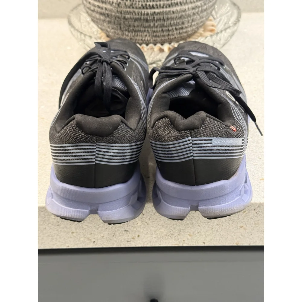 Men On Cloudgo Running Shoes Black/Purple Size 11.5